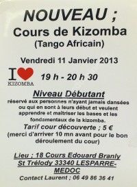 Kizoumba : Tango africain