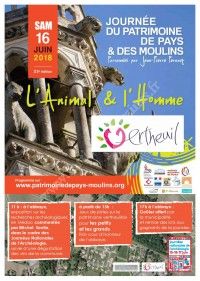 Journée du Patrimoine de Pays et des Moulins 2018