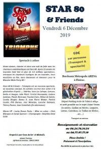 STARS 80 & Friends Triomphe départ en bus du Médoc