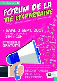 Forum de la Vie Lesparraine 2017