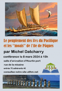 Le peuplement du Pacifique et les moais de l'ile de Pâques