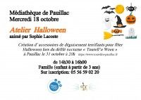 Atelier Halloween animé par Sophie Lacoste