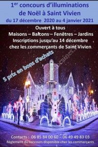 1er Concours de Décors de Noël