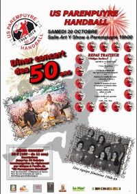 Dîner Concert des 50ans US Parempuyre Handball