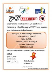 Arnaques et démarchages à domicile