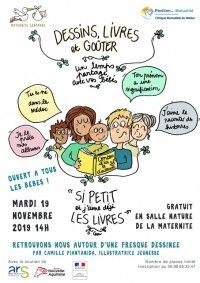 Dessins livres et goûter