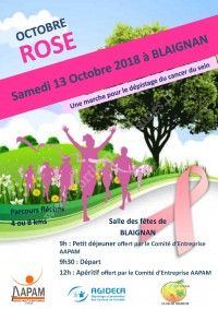 Marche à l'Occasion d'Octobre Rose