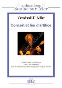 Concert et Feu d'artifice à l'Amélie
