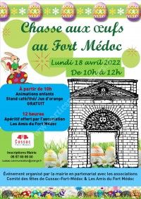 Chasse aux Oeufs au Fort Médoc