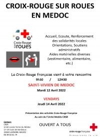 Croix-Rouge sur roues en Médoc