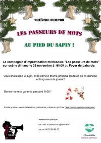 Les passeurs de mots Au pied du sapin!