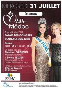 Election Miss Médoc 2013