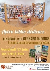Apéro Biblio - Dédicace