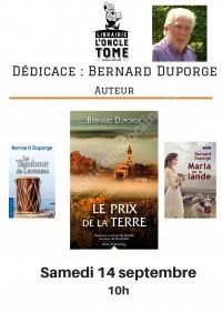 Dédicace Bernard Duporge