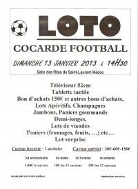 LOTO COCARDE FOOTBALL