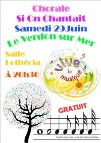 Concert de la Chorale Si On Chantait