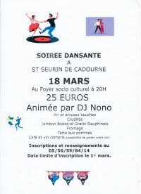 SOIREE DANSANTE