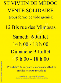 VIDE GRENIER - VENTE SOLIDAIRE