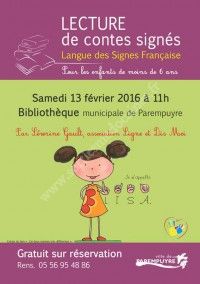 Lecture de Contes Signés