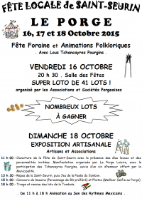 Fête Locale & Patronale Saint-Seurin 2015