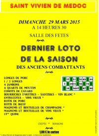 DERNIER LOTO DE SAISON
