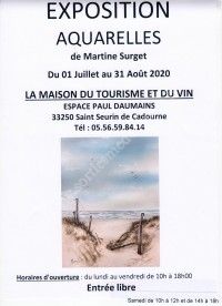 Exposition d'aquarelles