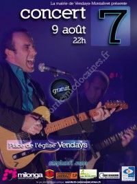 concert à Vendays