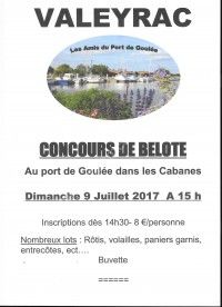 CONCOURS DE BELOTE