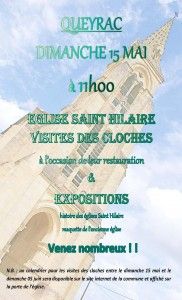 Visite des Cloches de l'Eglise Saint-Hilaire