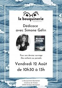 Dédicace de Simone Gélin