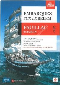 Le Trois-mâts Belem en escale