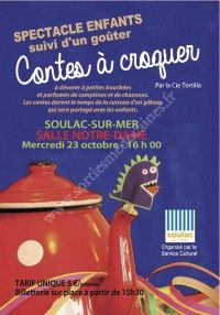 Contes à croquer par la Cie Tortilla