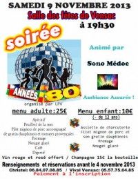 Soirée Années 80