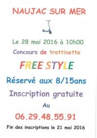 Concours de Trottinette Free Style