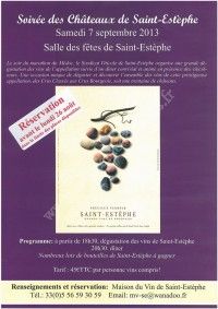 Soirée des Châteaux de Saint-Estèphe