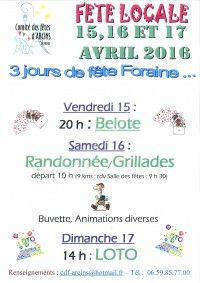 Fête Locale 2016
