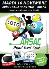 Loto du Hand Ball Club Arsac