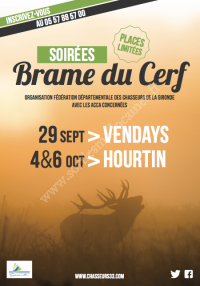 Soirée Brame du Cerf