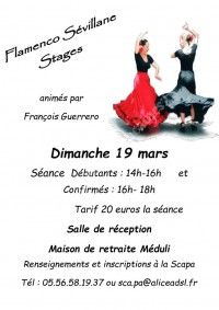 Stages Flamenco Sévillane