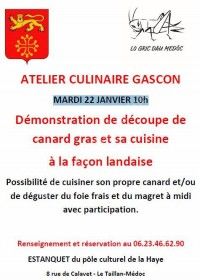 Atelier Culinaire Gascon