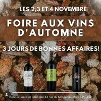 FOIRE AUX VINS D'AUTOMNE