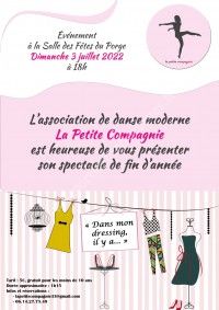 Spectacle de fin d'année : Dans mon dressing il y a