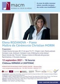 Concert MACM : Elena Rozanova