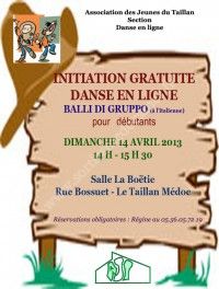 ATELIER GRATUIT DANSE EN LIGNE (Balli di gruppo)