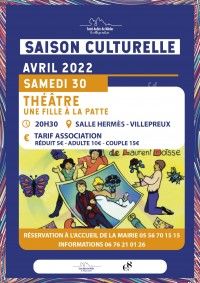 Une fille à la patte