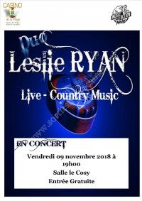 Concert duo Leslie Ryan