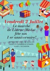 Le marché fête son anniversaire