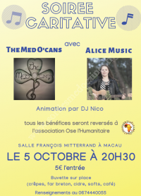 Soirée caritative aux sons celtiques et pas que !!!