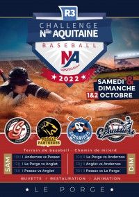 Challenge Nouvelle-Aquitaine Baseball 2022