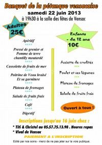 Banquet de la Pétanque Vensacaise